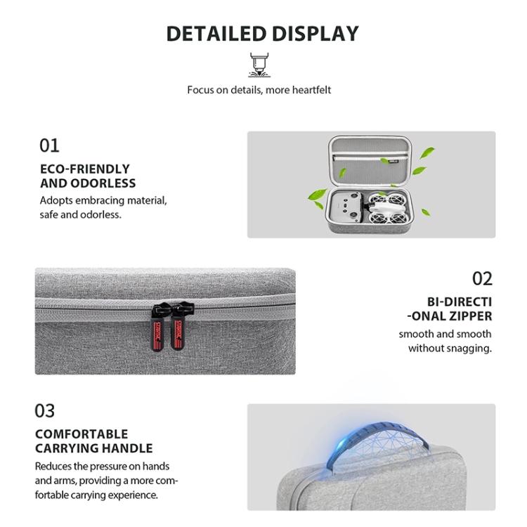 For DJI Neo STARTRC Shoulder Nylon Storage Bag Handbag, For DJI Neo Nylon - ORIWHIZCases & BagsDJI & Insta360 AccessoriesDJI Neo Accessories