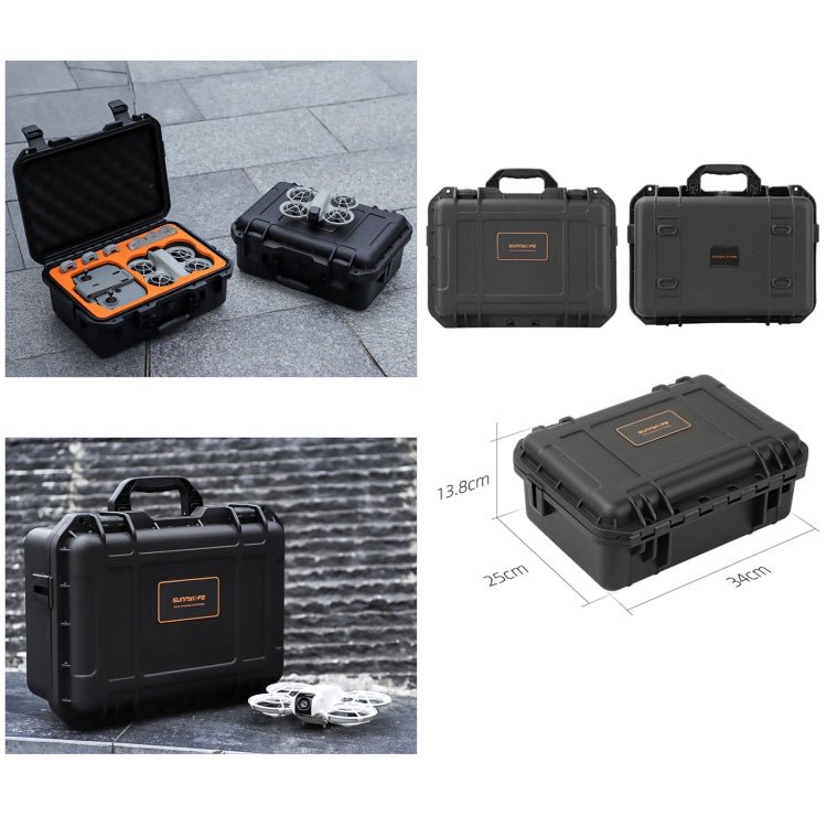 For DJI Neo Sunnylife Safety Carrying Case Waterproof Shock - proof Hard Travel Case, For DJI Neo AQX - 15 - ORIWHIZCases & BagsDJI & Insta360 AccessoriesDJI Neo Accessories