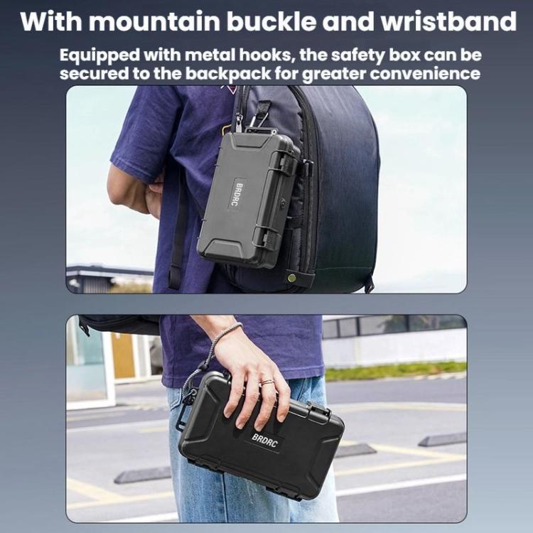 For DJI OSMO POCKET 3 BRDRC Portable Storage Safety Carrying Case - ORIWHIZBRDRCCase & BagsDJI & Insta360 Accessories