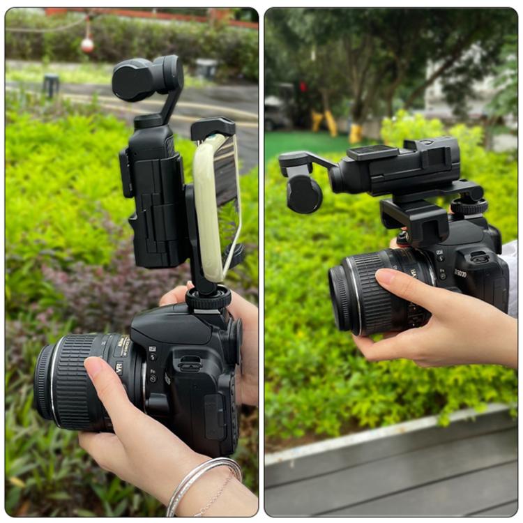 For DJI OSMO Pocket 3 PULUZ Protective Frame Expansion Phone Clamp, Compatible with Tripod Pole - ORIWHIZDJI & Insta360 AccessoriesMount & HolderOsmo Pocket Accessories