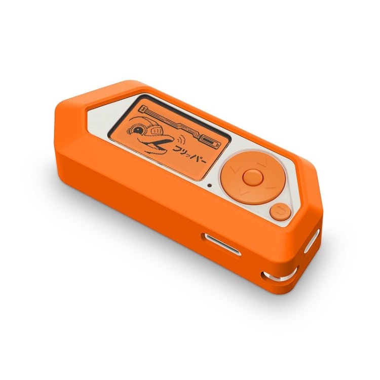 For Flipper Zero Electronic Pet Silicone Full - Cover Protective Case, Orange - ORIWHIZPocket Console & AccessoriesPocket Console & Accessories AccessoriesToys & Hobbies