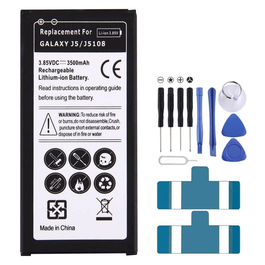 For Galaxy J5 (2016) / J510 3500mAh Rechargeable Li - ion Battery, Neutral 3500mAh - ORIWHIZ