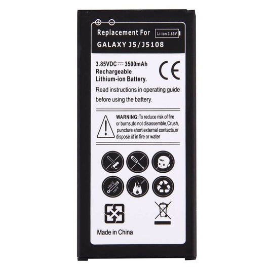For Galaxy J5 (2016) / J510 3500mAh Rechargeable Li - ion Battery, Neutral 3500mAh - ORIWHIZ