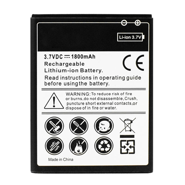 For Galaxy S2 / i9100 1800mAh Rechargeable Li - ion Battery, Neutral 1800mAh - ORIWHIZ