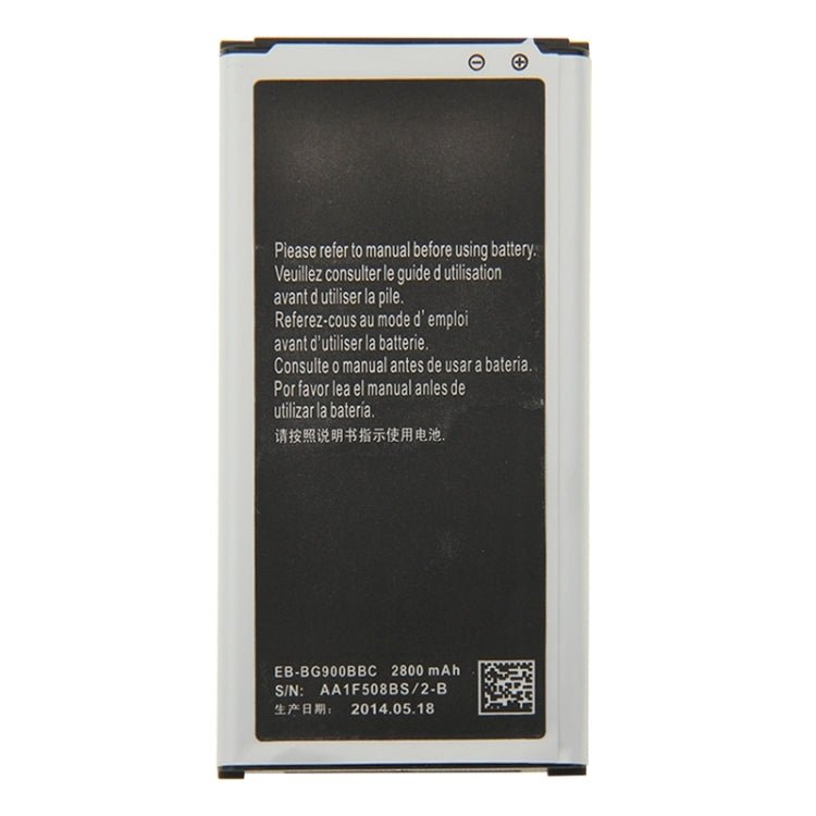 For Galaxy S5 / G900 2800mAh Rechargeable Li - ion Battery, Neutral 2800mAh - ORIWHIZ