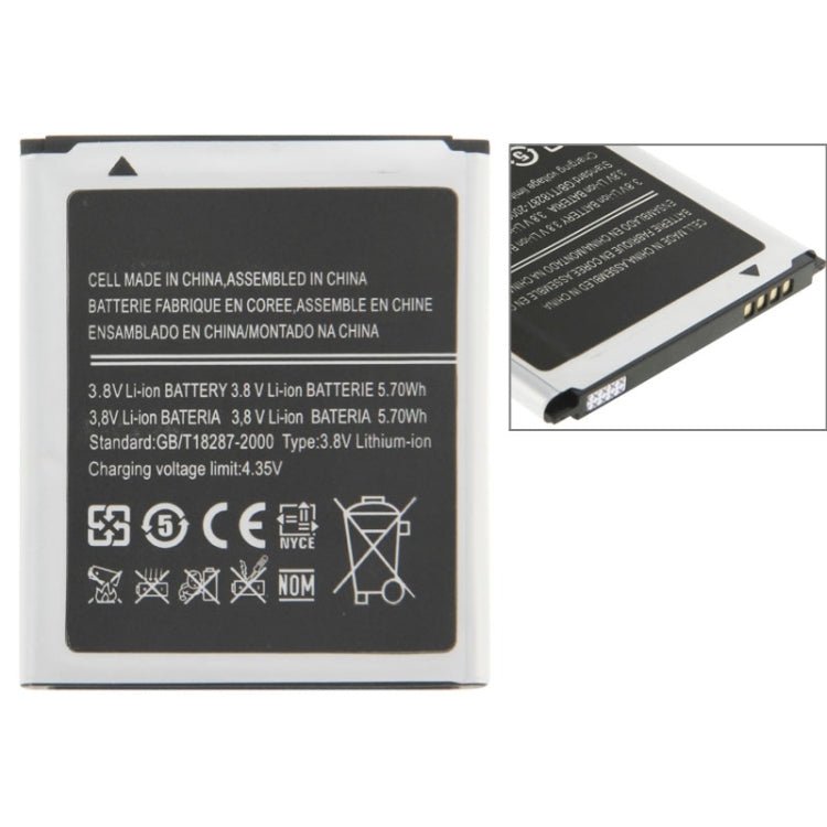 For Galaxy SIII mini / i8190 1500mAh Rechargeable Li - ion Battery, Neutral 1500mAh - ORIWHIZ