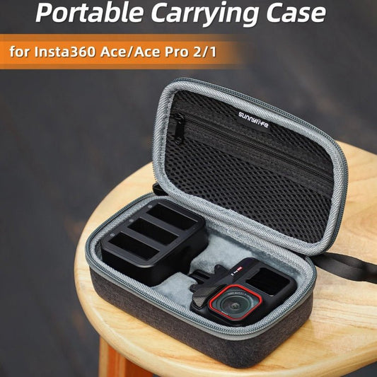 For Insta360 Ace / Ace Pro 1 / Ace Pro 2 Sunnylife Portable Carrying Case Handbag Mini Travel Case Organizer Protective Bag, For Insta360 Ace / Ace Pro 1 / Ace Pro 2 - ORIWHIZDJI & Insta360 AccessoriesInsta360 Ace SeriesProtection & Cases