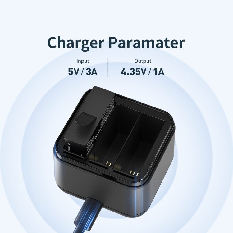 For Insta360 Ace Pro / Ace aMagisn 3 Slots Battery Charger Charging Hub, For Insta360 Ace Pro / Ace - ORIWHIZaMagisnDJI & Insta360 AccessoriesInsta360 Ace Series