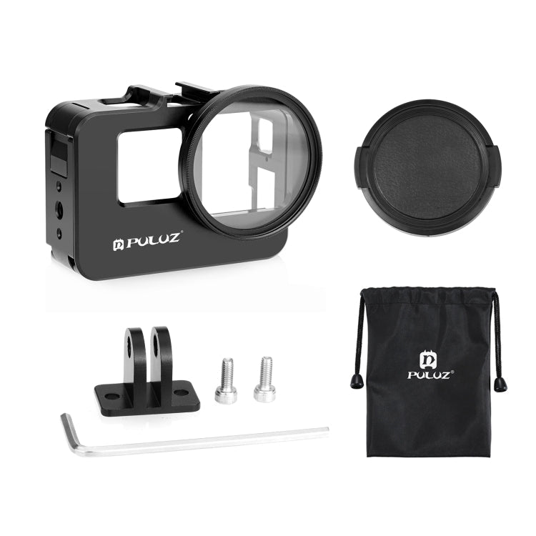 For Insta360 Ace Pro / Ace PULUZ Metal Rabbit Cage Adapter Frame with 52mm UV Filter & Adapter Ring, For Insta360 Ace Metal Cage 1 - ORIWHIZDJI & Insta360 AccessoriesInsta360 Ace SeriesProtection & Cases
