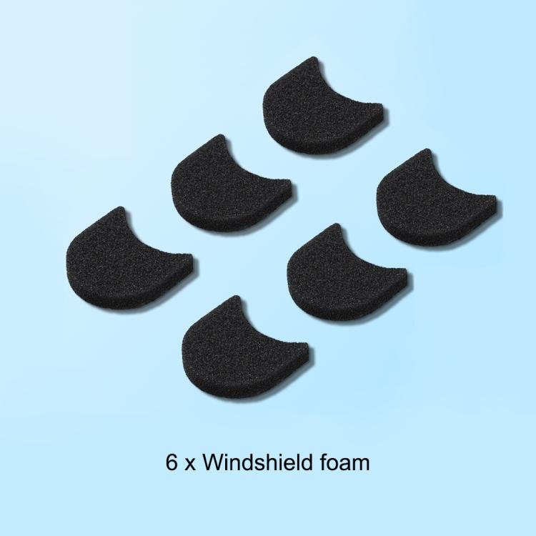 For Insta360 GO 3 / 3S PULUZ 6pcs Noise Reduction Windshield Foam Gasket, For Insta360 GO 3 / 3S - ORIWHIZDJI & Insta360 AccessoriesInsta360 GO SeriesOthers