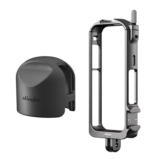 For Insta360 X3 AMagisn Metal Rabbit Cage Protective Frame Accessories, With Lens Cover, Only Cage - ORIWHIZaMagisnDJI & Insta360 AccessoriesInsta360 X Series