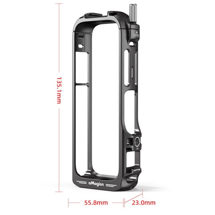For Insta360 X4 aMagisn Metal Protective Housing Frame Quick Release Version, Quick Release Version - ORIWHIZaMagisnDJI & Insta360 AccessoriesInsta360 X Series