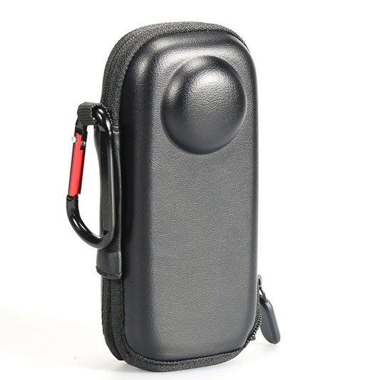 For Insta360 X4 Mini Storage Case PU Bag Sport Camera Protector With Hook, Style 1 - ORIWHIZDJI & Insta360 AccessoriesInsta360 X SeriesProtection & Cases