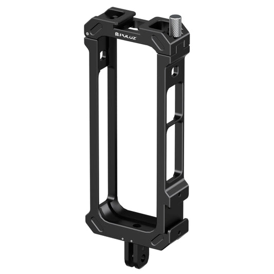 For Insta360 X4 PULUZ Metal Protective Cage Rig Housing Frame with Expand Cold Shoe Base & Tripod Adapter, Cold Shoe Metal Cage - ORIWHIZDJI & Insta360 AccessoriesInsta360 X SeriesProtection & Cases