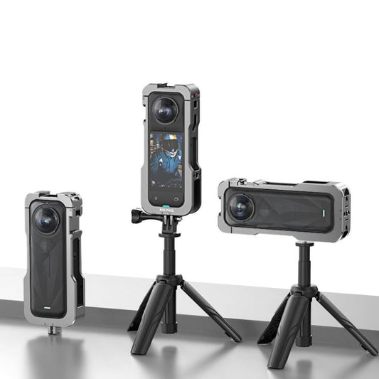 For Insta360 X5 HEPAIL AC - 81 Metal Rabbit Cage Extended Protective Frame, AC - 81 - ORIWHIZDJI & Insta360 AccessoriesHEPAILInsta360 X Series
