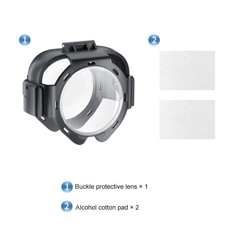 For Insta360 X5 PULUZ Snap - on Optical Tempered Glass Lens Guard Protective Cover, For Insta360 X5 - ORIWHIZDJI & Insta360 AccessoriesInsta360 X SeriesLen Accessories
