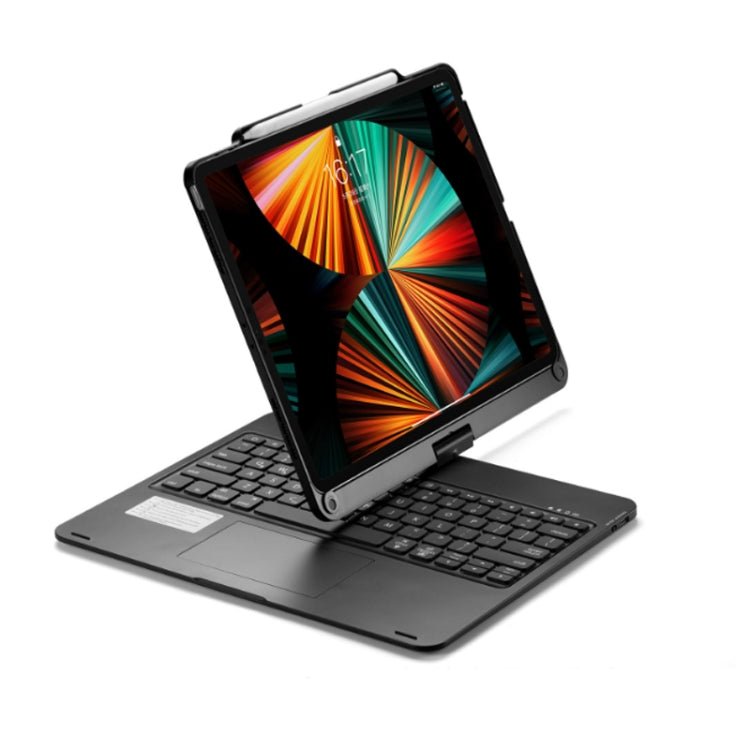 For iPad Pro 12.9 Inch 2022/2021/2020/2018 Tablet Bluetooth Touch Keyboard With Backlight 360 Degree Rotation, For iPad Pro 12.9 Inch - ORIWHIZApple AccessoriesiPad KeyboardiPad Keyboard For iPad Pro