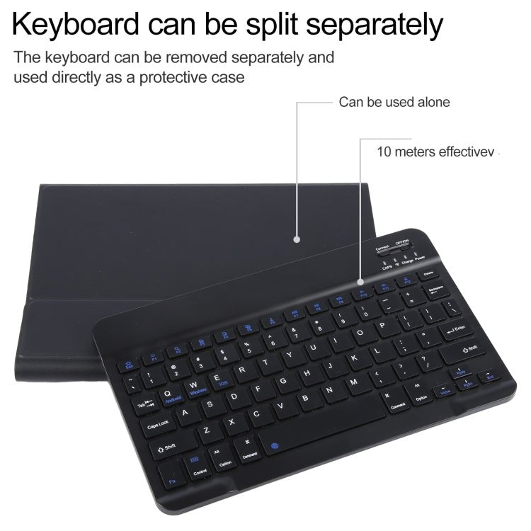 For iPad Pro 9.7 / 9.7 inch 2017 / 9.7 2018 / Air / Air 2 IP071 Separable ABS Smart Bluetooth Keyboard + Litchi Texture Horizontal Flip Leather Tablet Case, For iPad Pro 9.7 / 9.7 inch 2017 / 9.7 2018 / Air / Air 2, For iPad Pro 9.7 inch - ORIWHIZApple AccessoriesiPad KeyboardiPad Keyboard For iPad Pro