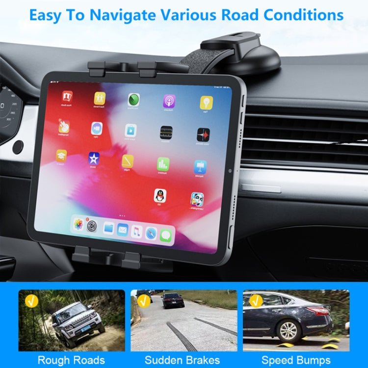 For IPad Universal Car Tablet Holder Suction Cup Car Navigation Cell Phone Holder, CP - P20 - ORIWHIZ