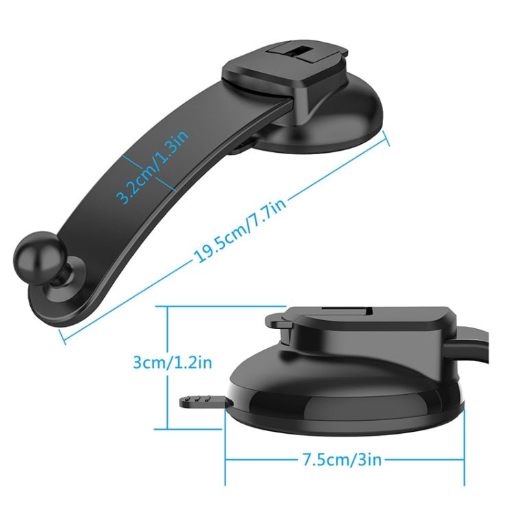 For IPad Universal Car Tablet Holder Suction Cup Car Navigation Cell Phone Holder, CP - P20 - ORIWHIZ