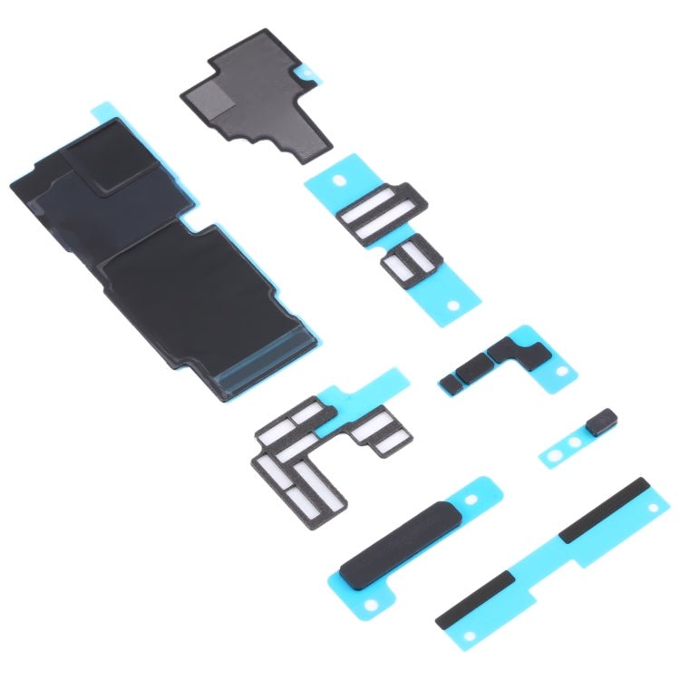 For iPhone 14 Pro 10pcs Mainboard Sponge Foam Pads + Heat Sink Graphite Sticker, For iPhone 14 Pro - ORIWHIZ
