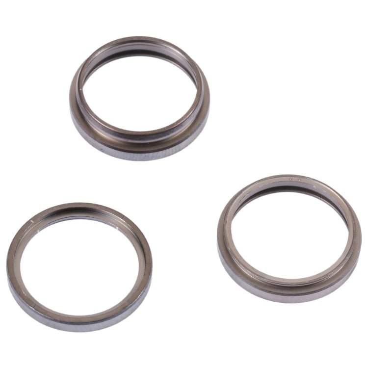 For iPhone 14 Pro 3PCS Rear Camera Glass Lens Metal Outside Protector Hoop Ring, For iPhone 14 Pro - ORIWHIZ