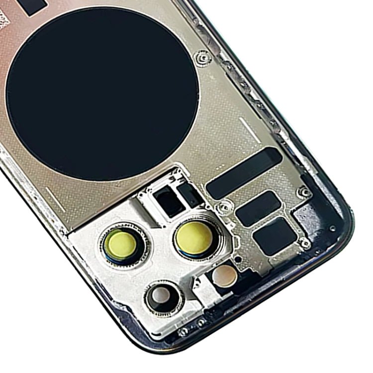 For iPhone 14 Pro Battery Back Cover with Side Keys & Card Tray, US Version, China Version, CE EU Version - ORIWHIZ