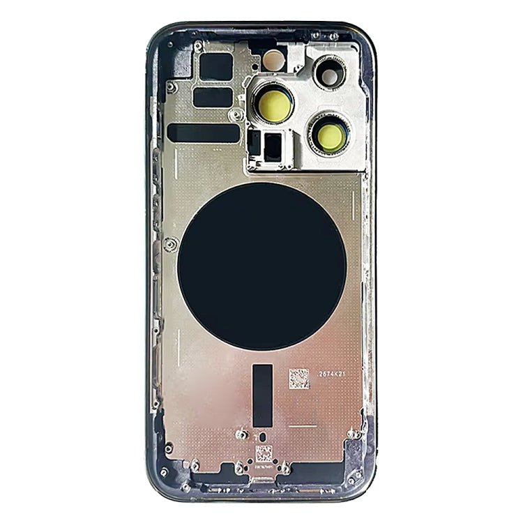 For iPhone 14 Pro Battery Back Cover with Side Keys & Card Tray, US Version, China Version, CE EU Version - ORIWHIZ