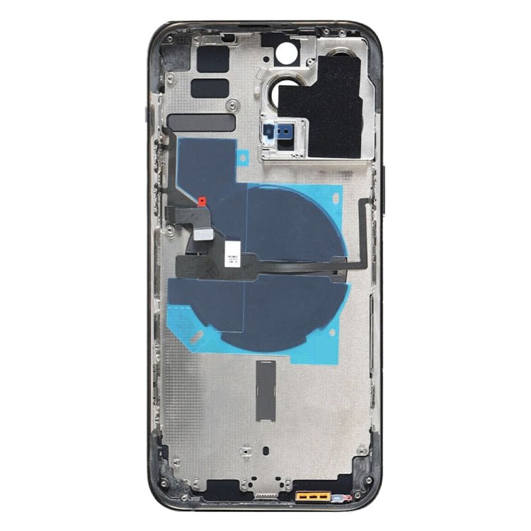 For iPhone 14 Pro Max Battery Back Cover with Power + Volume Flex Cable + Wireless Charging Module, China Version, CE EU Version, US Version - ORIWHIZ