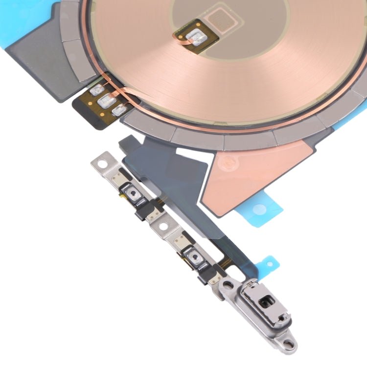 For iPhone 14 Pro Max NFC Wireless Charging Module with Power and Volume Flex Cable, For iPhone 14 Pro Max - ORIWHIZ