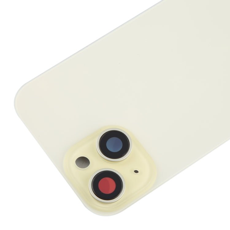 For iPhone 15 Battery Back Cover with Camera Lens Cover + MagSafe Magnet, For iPhone 15 (with MagSafe) - ORIWHIZ