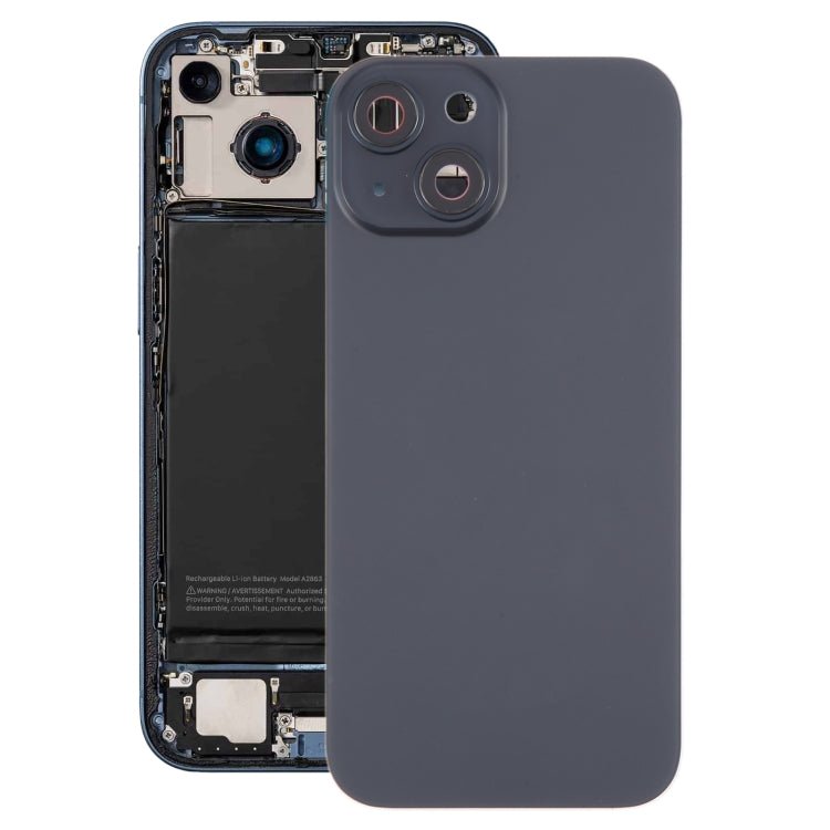 For iPhone 15 Battery Back Cover with Camera Lens Cover + MagSafe Magnet, For iPhone 15 (with MagSafe) - ORIWHIZ
