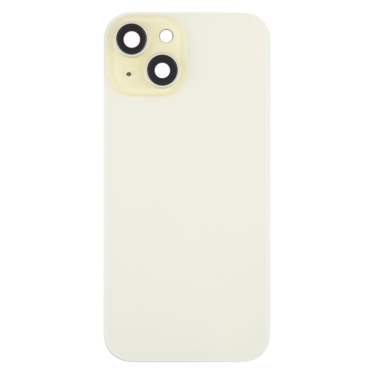 For iPhone 15 Battery Back Cover with Camera Lens Cover + MagSafe Magnet, For iPhone 15 (with MagSafe) - ORIWHIZ