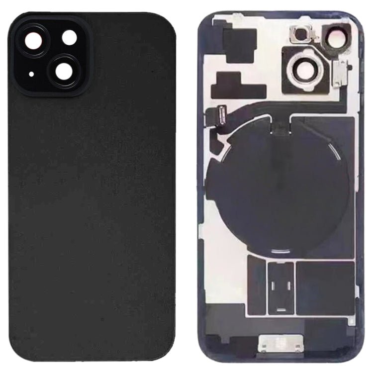 For iPhone 15 Glass Battery Back Cover with Flash Bracket + Wireless Charging Module, For iPhone 15 - ORIWHIZ