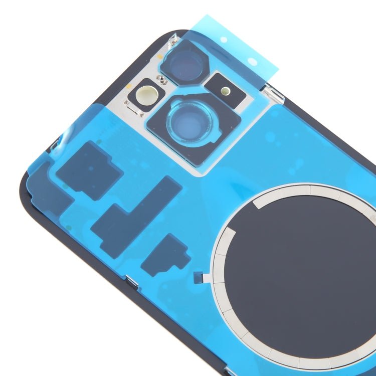 For iPhone 15 Plus Battery Back Cover with Camera Lens Cover + MagSafe Magnet, For iPhone 15 Plus (with MagSafe) - ORIWHIZ