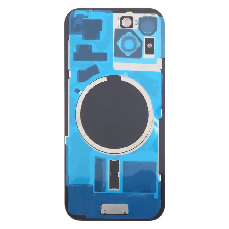 For iPhone 15 Plus Battery Back Cover with Camera Lens Cover + MagSafe Magnet, For iPhone 15 Plus (with MagSafe) - ORIWHIZ