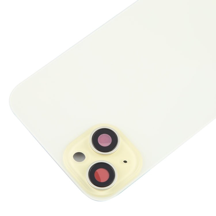 For iPhone 15 Plus Battery Back Cover with Camera Lens Cover + MagSafe Magnet, For iPhone 15 Plus (with MagSafe) - ORIWHIZ