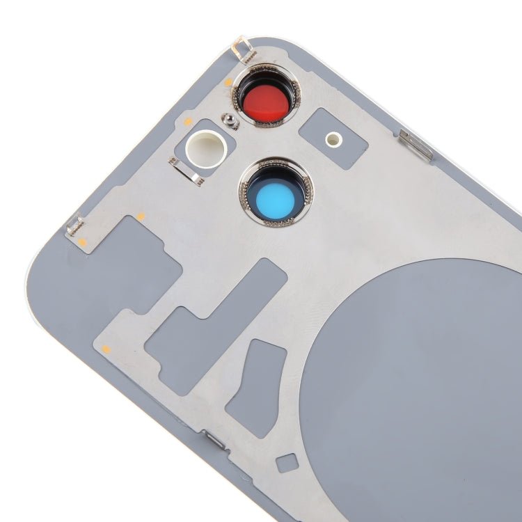 For iPhone 15 Plus Glass Battery Back Cover with Camera Lens Cover, For iPhone 15 Plus (with Camera Cover) - ORIWHIZ