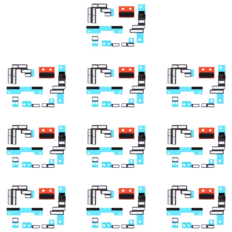 For iPhone 15 Pro / 15 Pro Max 10sets Mainboard Heat Sink Sticker + FPC Sponge Foam Pads, For iPhone 15 Pro / 15 Pro Max - ORIWHIZ