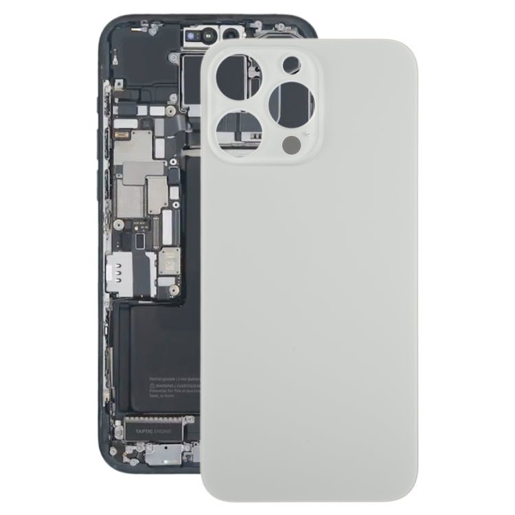 For iPhone 15 Pro Max Glass Battery Back Cover, For iPhone 15 Pro Max - ORIWHIZ