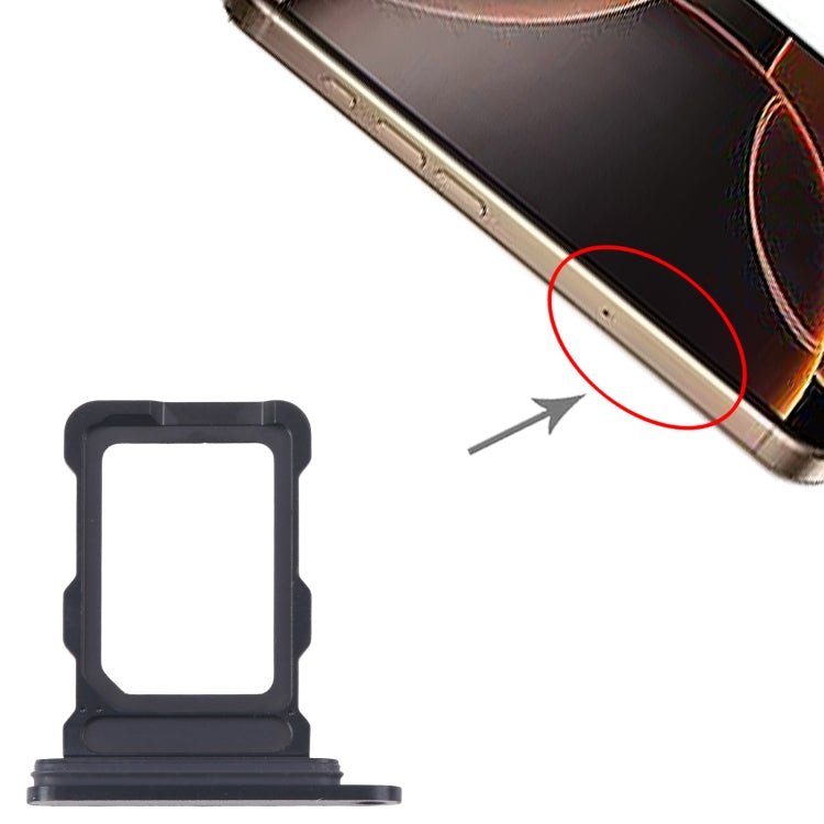 For iPhone 16 Pro Max SIM Card Tray, For iPhone 16 Pro Max(Single SIM) - ORIWHIZ