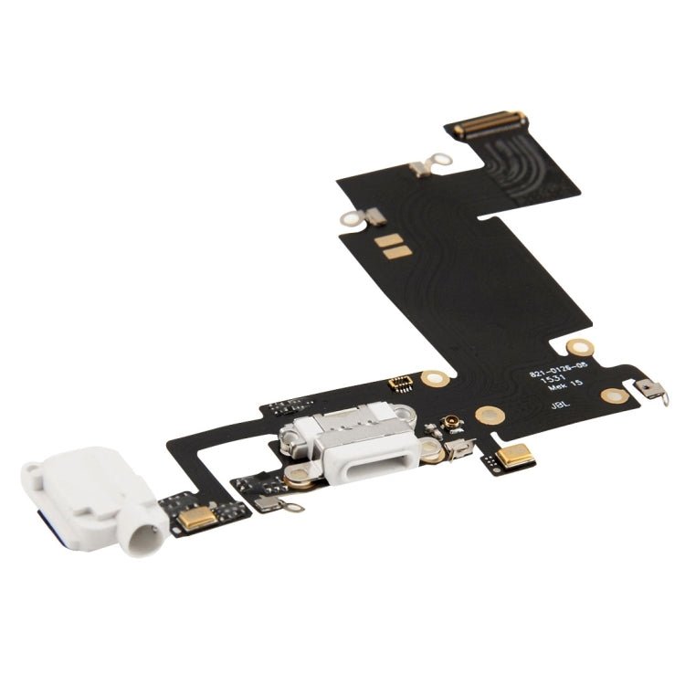 for iPhone 6s Plus White Charging Port Flex Cable, For iPhone 6s Plus - ORIWHIZ
