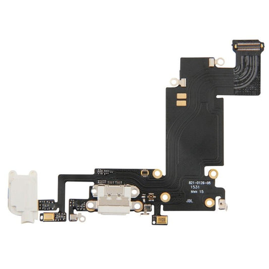 for iPhone 6s Plus White Charging Port Flex Cable, For iPhone 6s Plus - ORIWHIZ