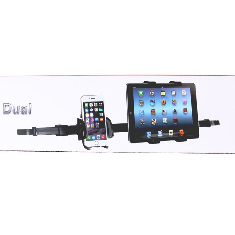 For iPhone, Galaxy, Huawei, Xiaomi, Sony, LG, HTC, Google and other Smartphones, iPad, Tablet, Phone, Car Back Seat Headrest Holder - ORIWHIZ