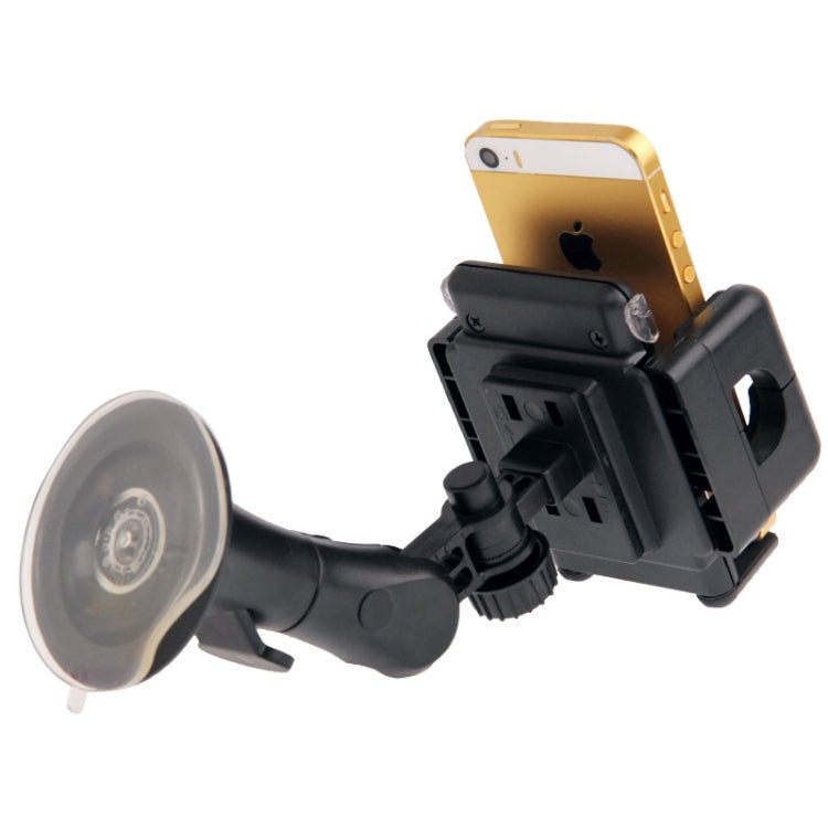 For iPhone, Galaxy, Sony, Lenovo, HTC, Huawei, and other Smartphones of Width: 5.1cm - 10.5cm, Suction Cup Car Holder - ORIWHIZ
