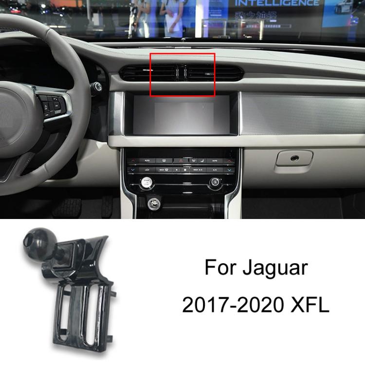 For Jaguar Car Special Mobile Phone Navigation Bracket Base, 08 - 15 XF, 17 - 20 XFL, 18 - 20 XEL/15 - 19 XE/16 - 20 F - PACE, 18 E - Pace, 21 - 23 F - PACE/21 - 22 XFL - ORIWHIZ