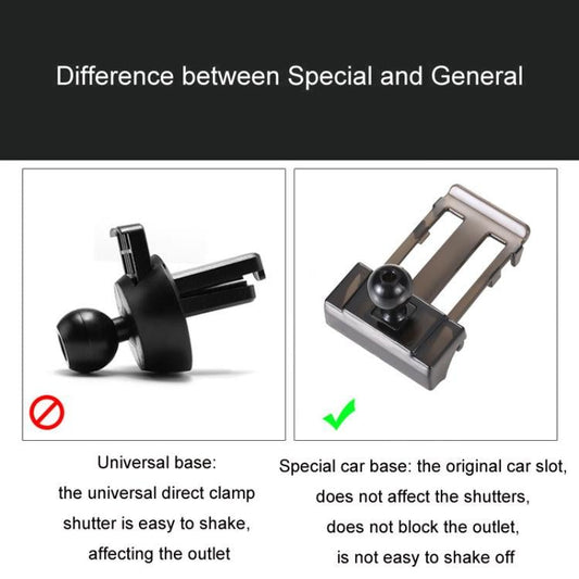 For Jaguar Car Special Mobile Phone Navigation Bracket Base, 08 - 15 XF, 17 - 20 XFL, 18 - 20 XEL/15 - 19 XE/16 - 20 F - PACE, 18 E - Pace, 21 - 23 F - PACE/21 - 22 XFL - ORIWHIZ