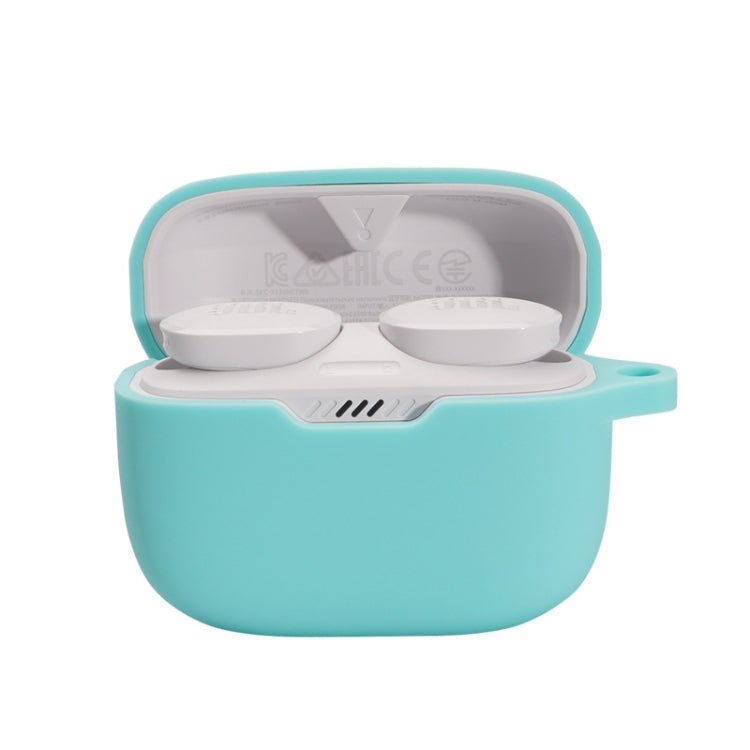 For JBL T230NC TWS Wireless Bluetooth Headphones Silicone Case, White, Mint Green, Pink, Black, Red, Yellow, Matcha Green, Ink Green, Sky Blue, Afternoon Blue - ORIWHIZ