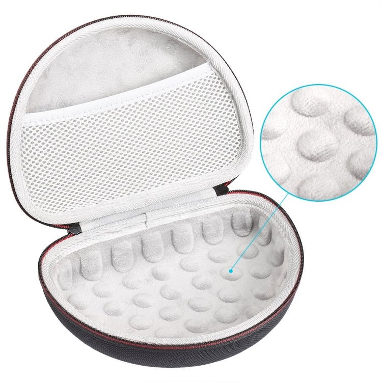 For JBL T450BT/500BT Wireless Headset Storage Case Bag, White Velvet Lining, Black Lining - ORIWHIZ