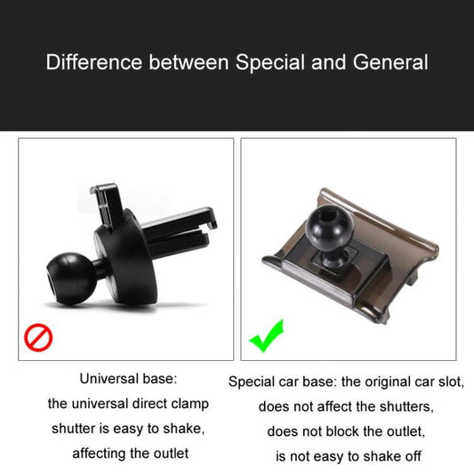 For Jeep Car Special Mobile Phone Navigation Bracket Base, 11 - 18 Wrangler, 14 - 17 Cherokee, 14 - 18 Grand Cherokee, 16 - 21 Renegade, 17 - 20 Compass Not For Screen Modification, 18 - 22 Grand Commander, 19 - 22 Wrangler, 21 Grand Cherokee, 21 Compass - ORIWHIZ